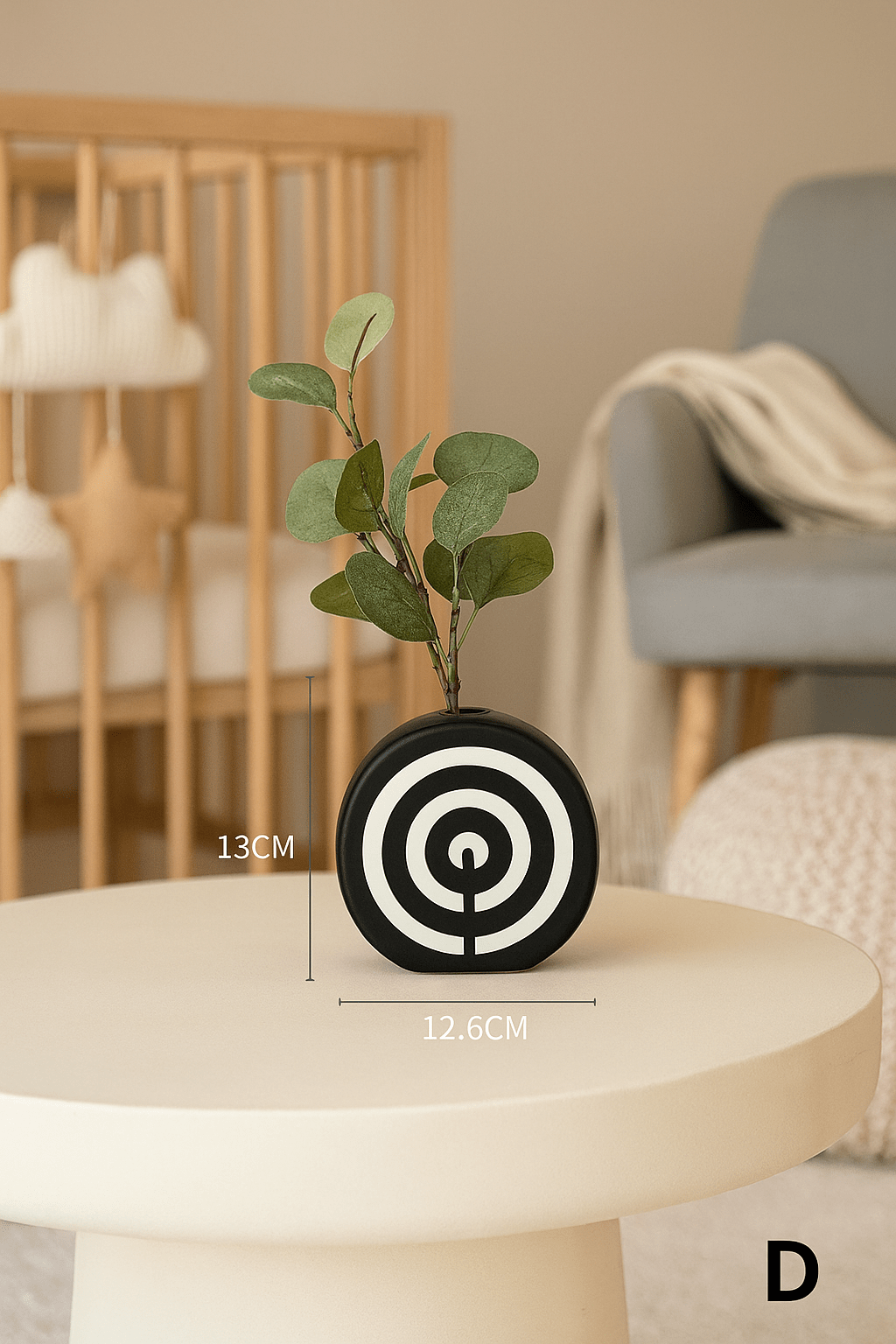 ElegantVase vase D Vase céramique minimaliste