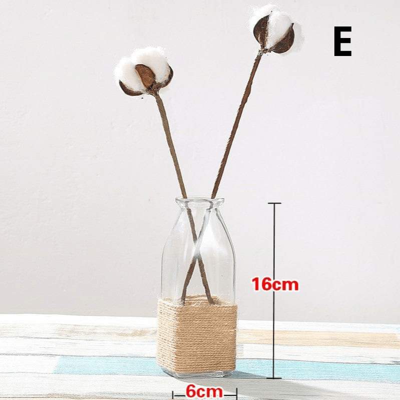 ElegantVase vase E Vase design en verre - touche artistique