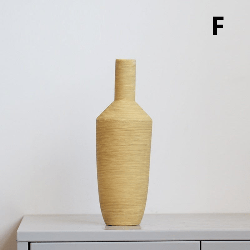 ElegantVase vase F Vase mat coloré - Élégance artisanale pour intérieur