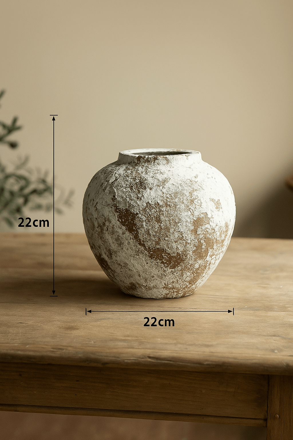 ElegantVase vase Format Intermediaire Vase céramique pour ambiance zen