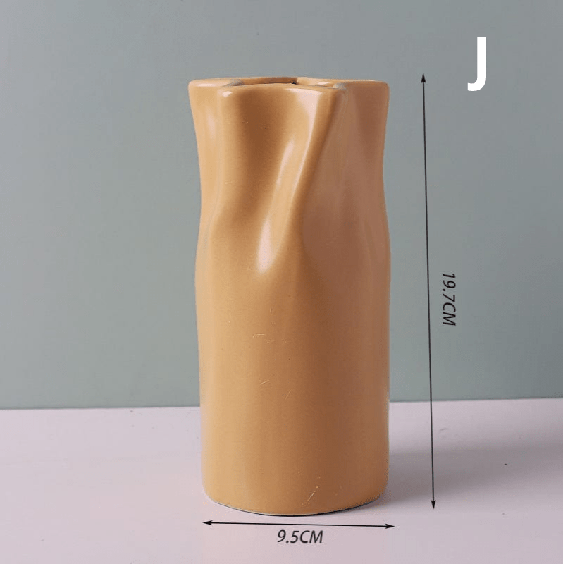 ElegantVase vase J Vase design céramique - Formes pastel déco moderne