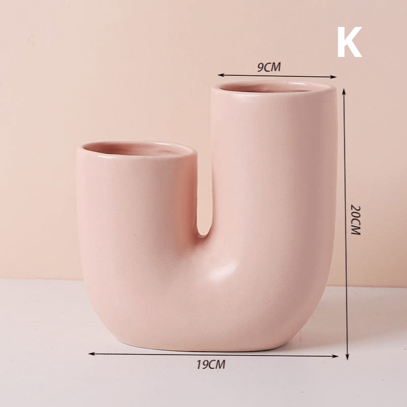 ElegantVase vase K Vase design céramique - Formes pastel déco moderne