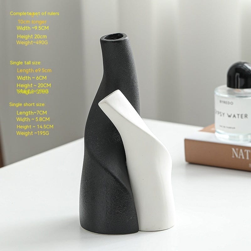 Vase céramique noir design main – Une touche d’art dans votre intérieur
