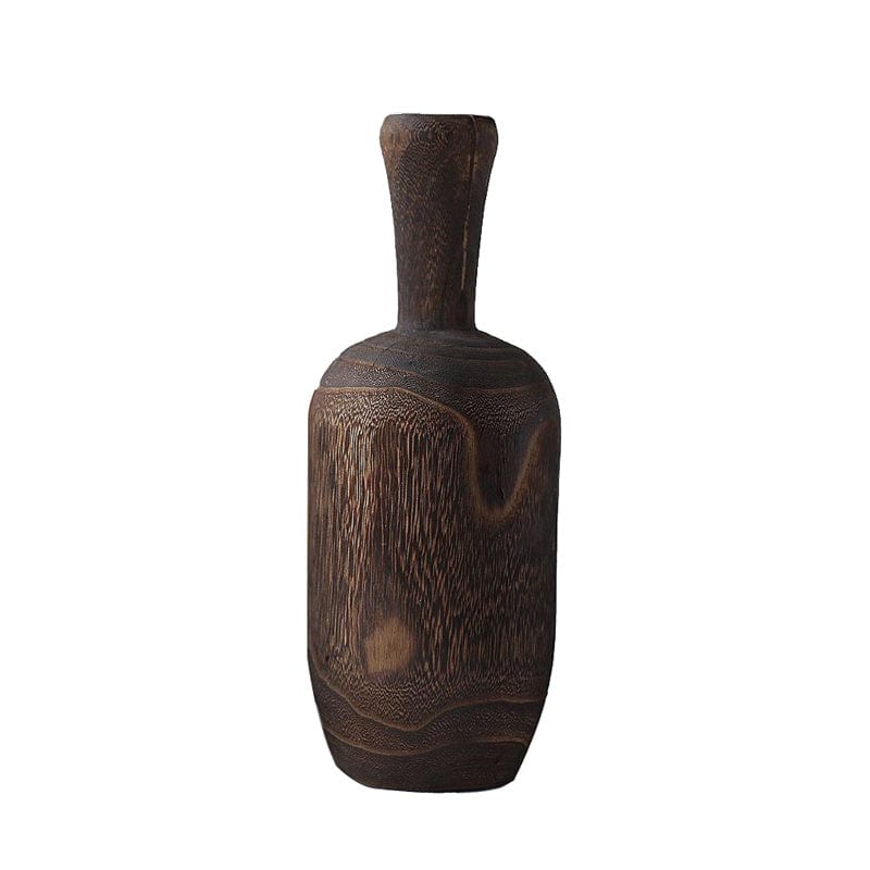 vase en bois moderne – élégance minimaliste