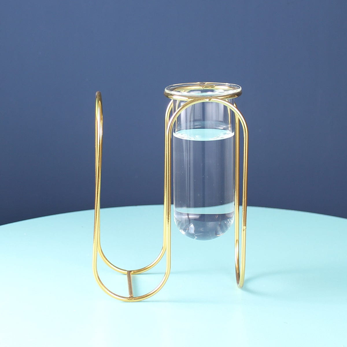 Vase en verre ocre – ambiance zen