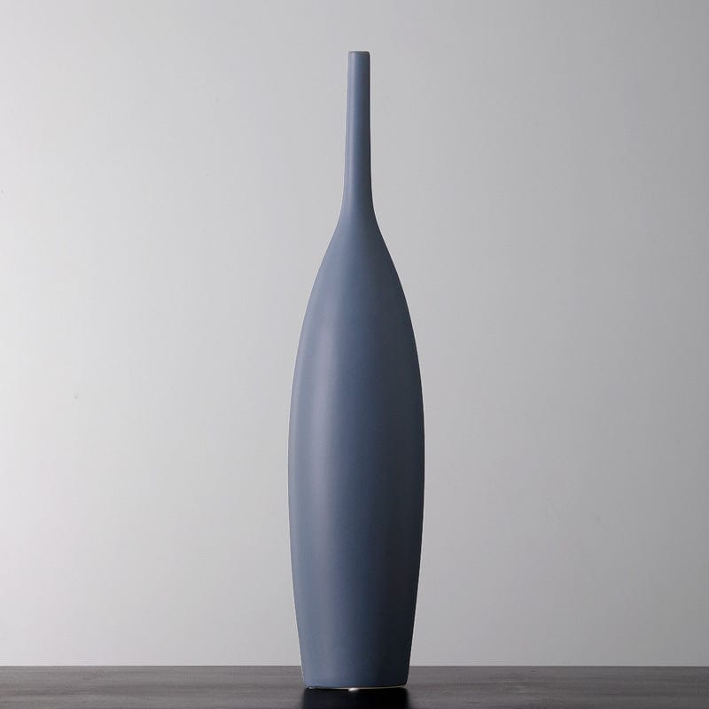 Vase Haut en Céramique - Élégance Raffinée"déteste"