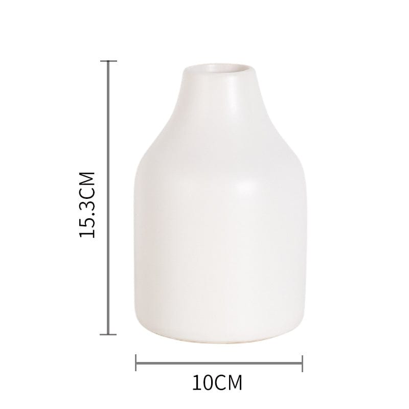 Vase céramique minimaliste – Élégance naturelle pour sublimer vos fleurs