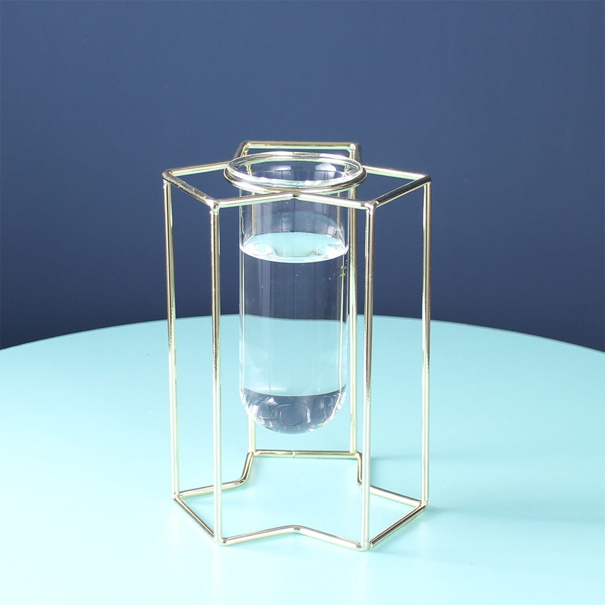 Vase en verre ocre – ambiance zen