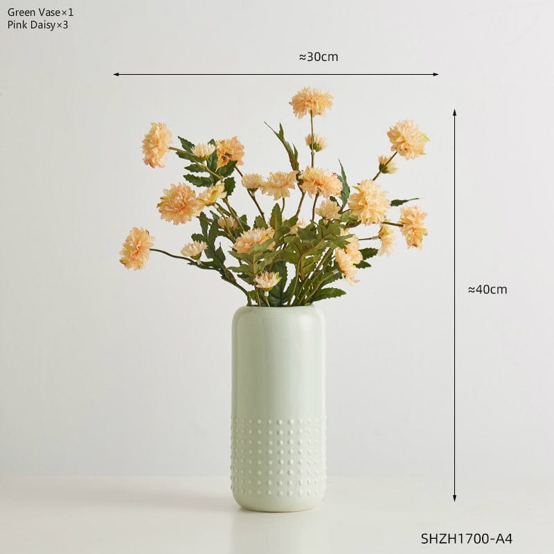 Vase en céramique design – Touche lumineuse pour intérieur chic