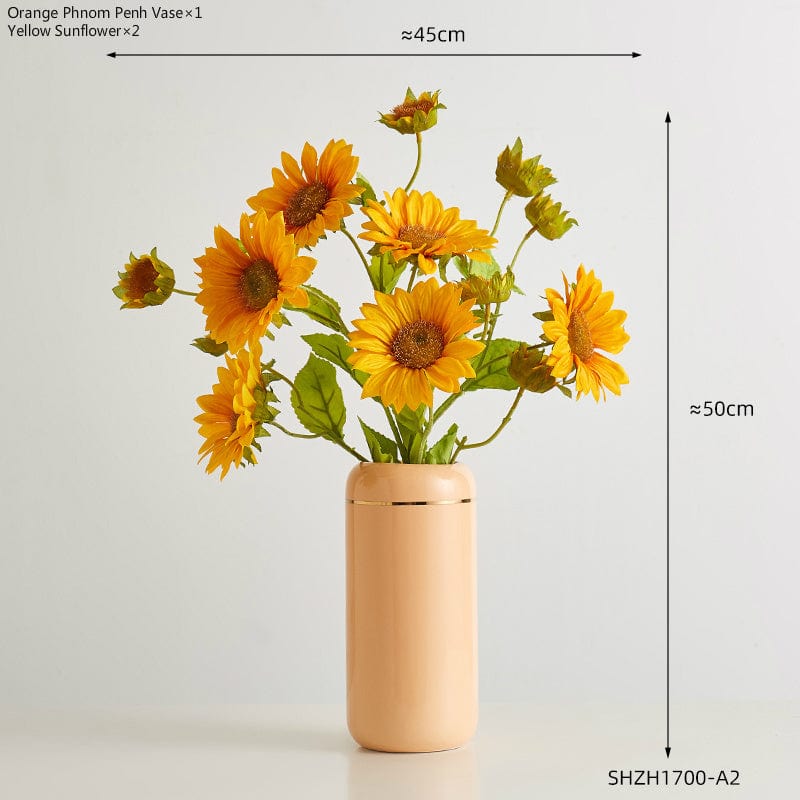 Vase en céramique design – Touche lumineuse pour intérieur chic