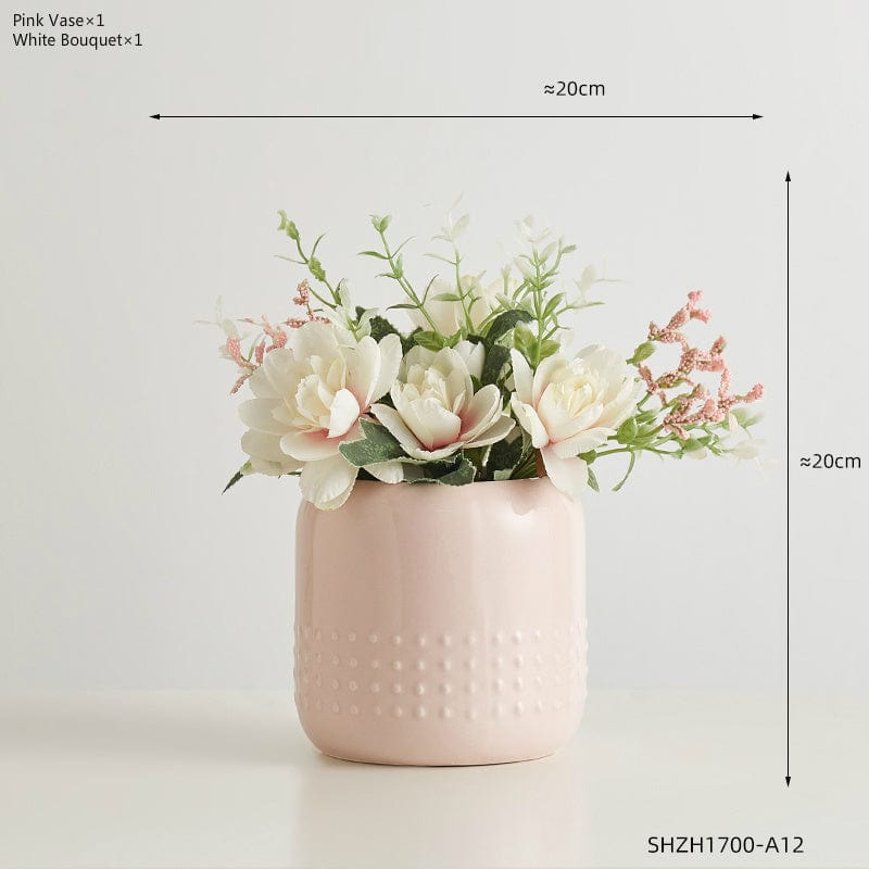 Vase en céramique design – Touche lumineuse pour intérieur chic