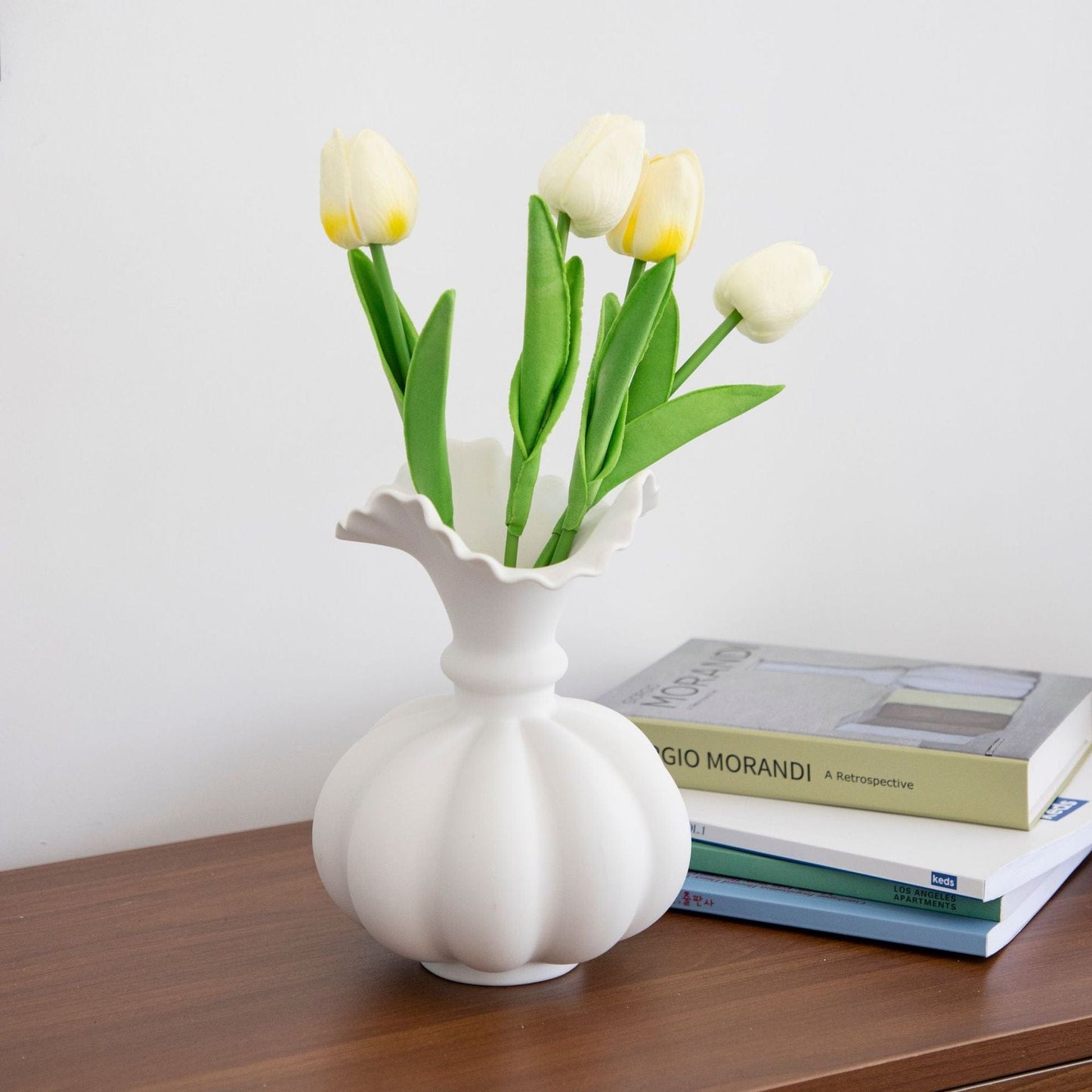 Vase pastel céramique – Charme doux pour déco poétique