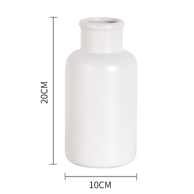Vase céramique minimaliste – Élégance naturelle pour sublimer vos fleurs