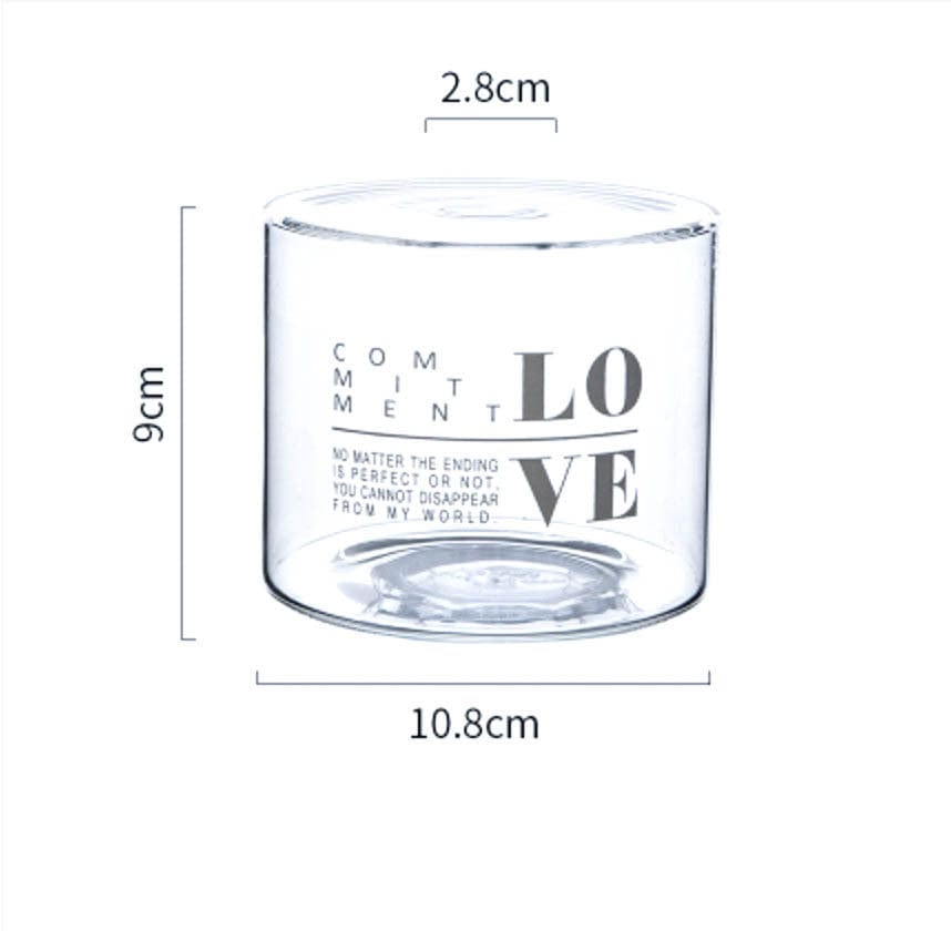 Vase en verre asymétrique – touche artistique