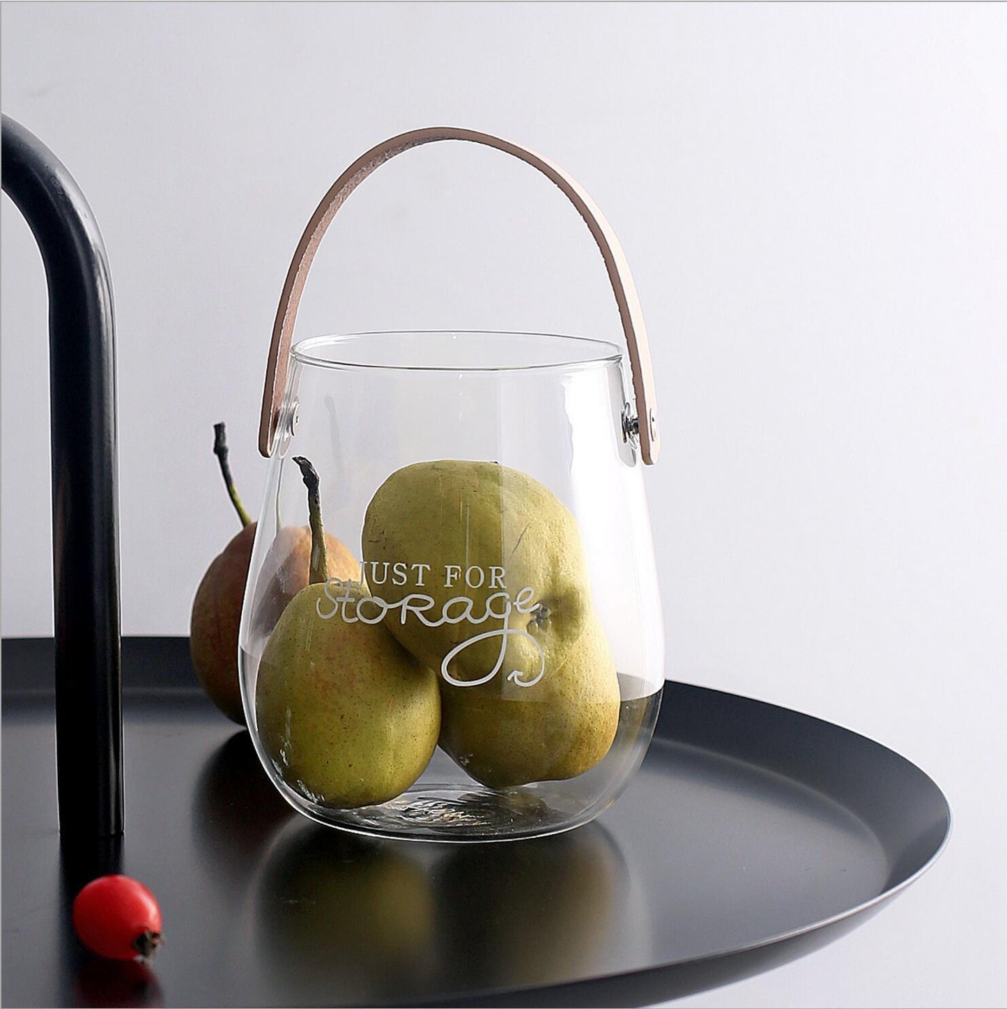 Vase en verre asymétrique – touche artistique