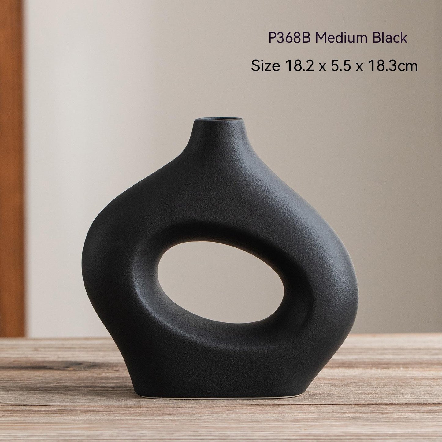Vase pampa design  – style contemporain
