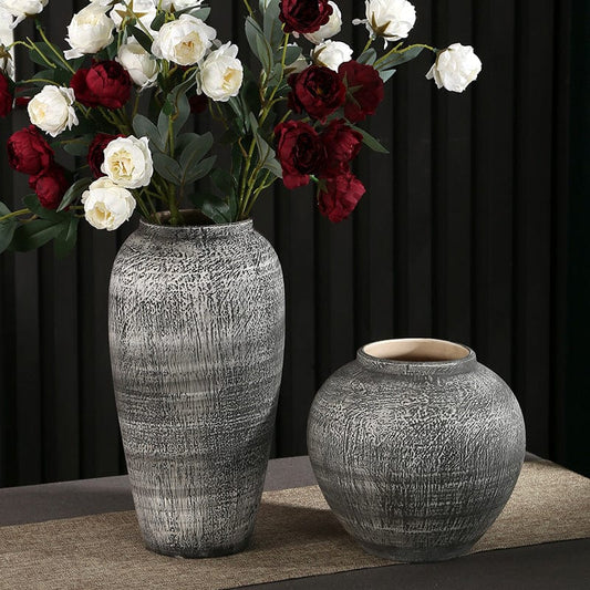 vase moderne rond – touche artistique