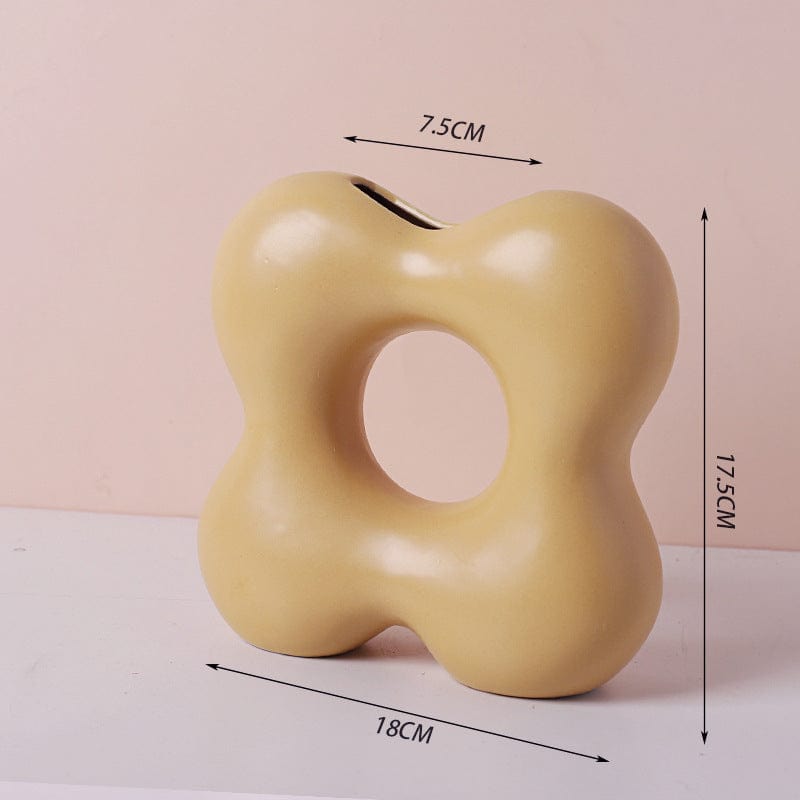 Vase céramique design – Formes pastel pour une déco moderne et douce