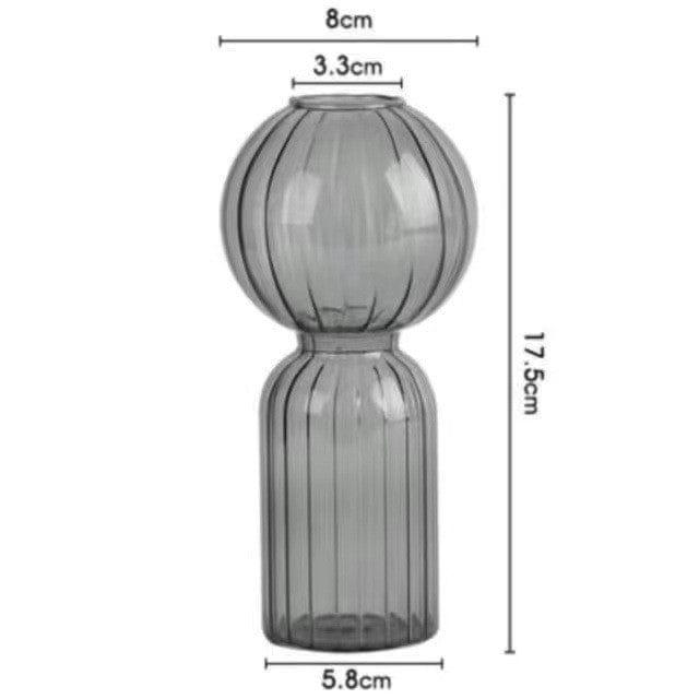 Vase en verre asymétrique – touche artistique