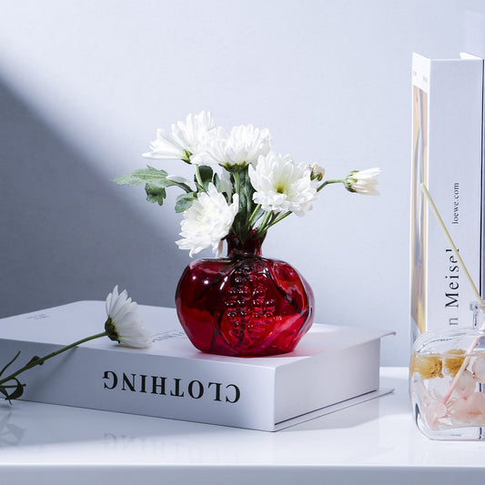 Vase en verre  – élégance minimaliste