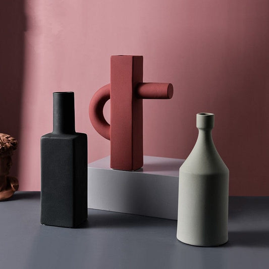Vase en Céramique design  – déco salon lumineux