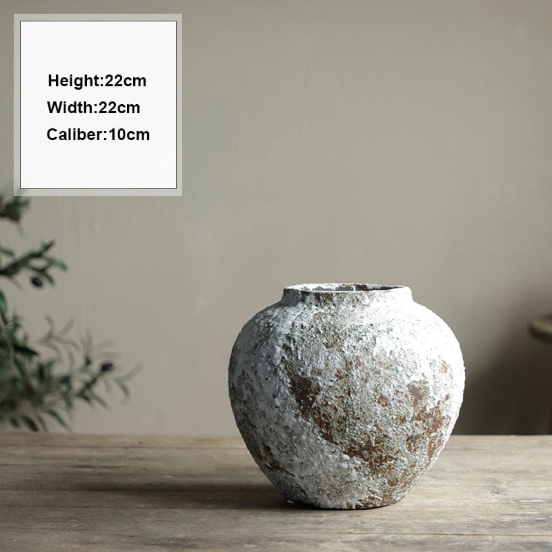 Grand vase en céramique  – ambiance zen