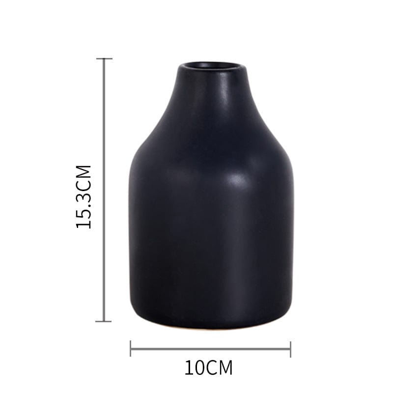 Vase céramique minimaliste – Élégance naturelle pour sublimer vos fleurs