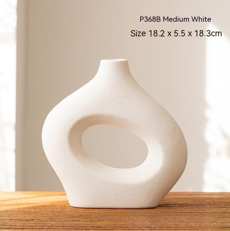 Vase pampa design  – style contemporain