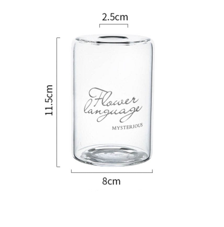 Vase en verre asymétrique – touche artistique