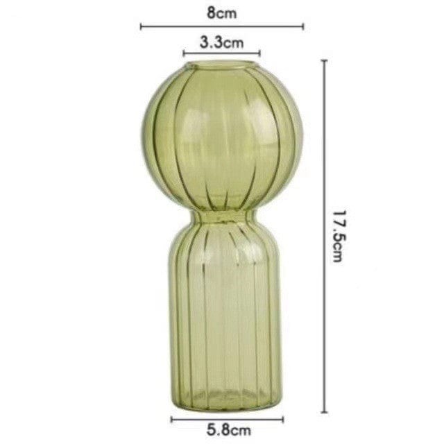 Vase en verre asymétrique – touche artistique