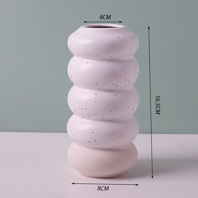 Vase céramique design – Formes pastel pour une déco moderne et douce