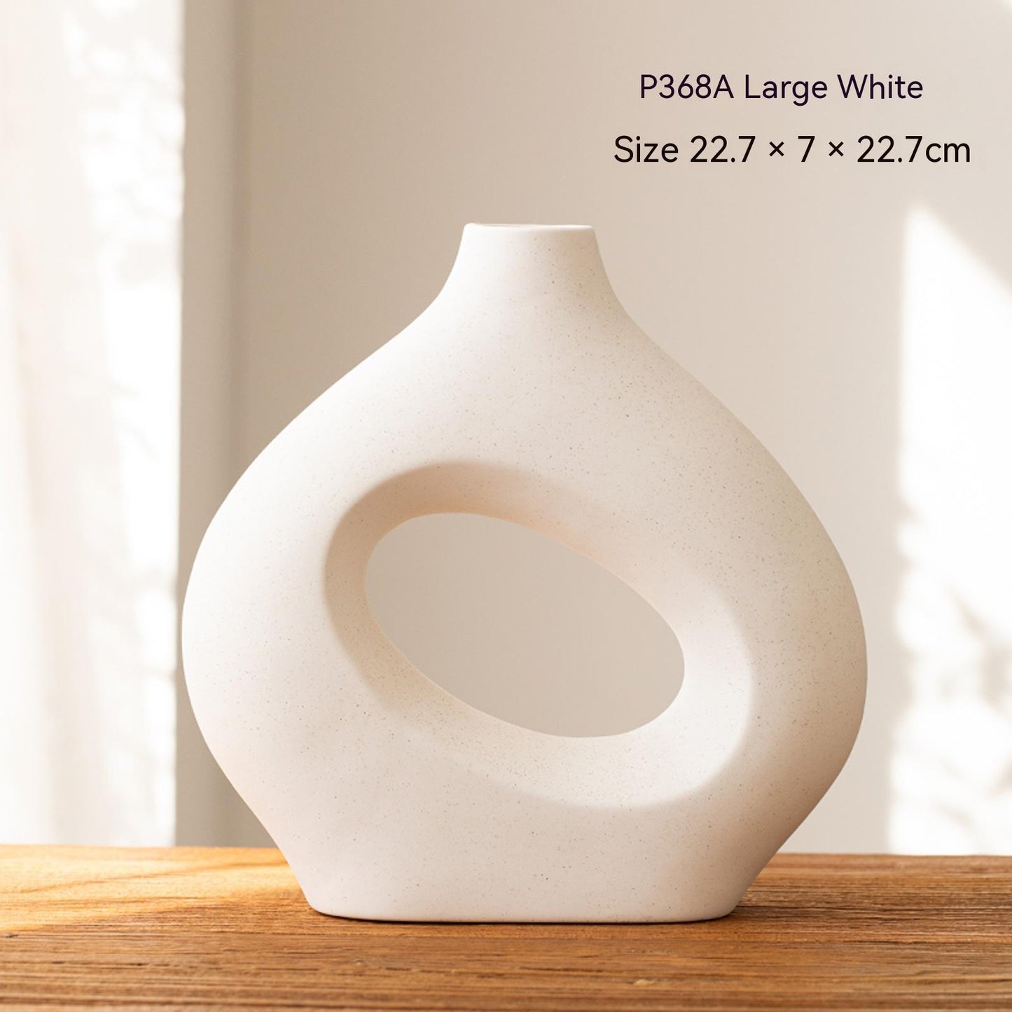 Vase pampa design  – style contemporain