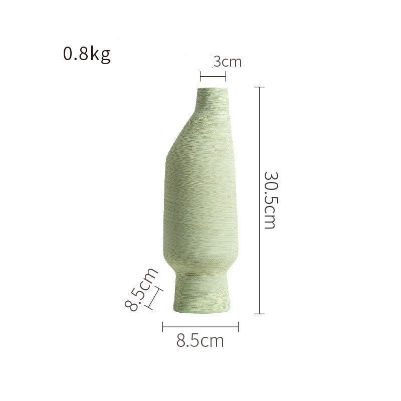 Vase pichet design pastel – Déco nordique élégante en céramique mate