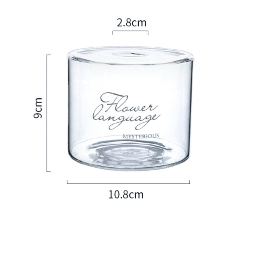 Vase en verre asymétrique – touche artistique