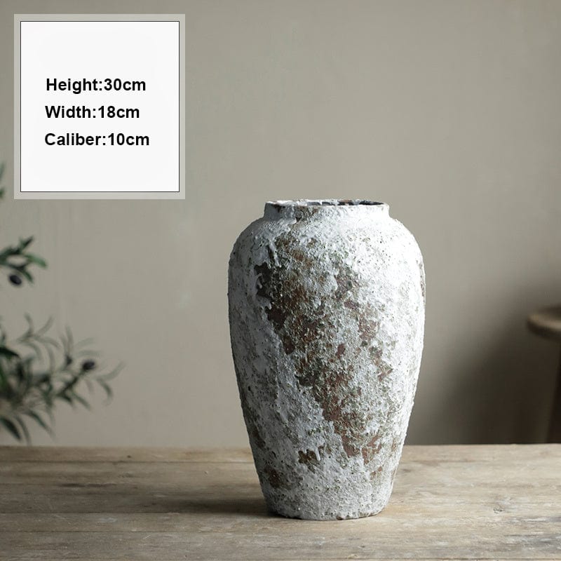 Grand vase en céramique  – ambiance zen