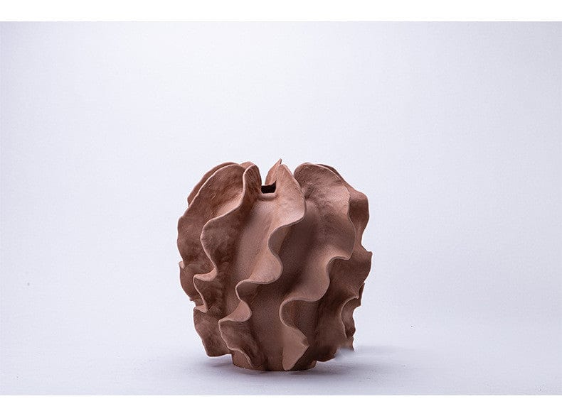 Vase céramique design organique – Élégance sculpturale pour déco raffinée