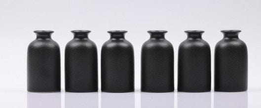 Vase céramique noir – Design épuré pour déco contemporaine