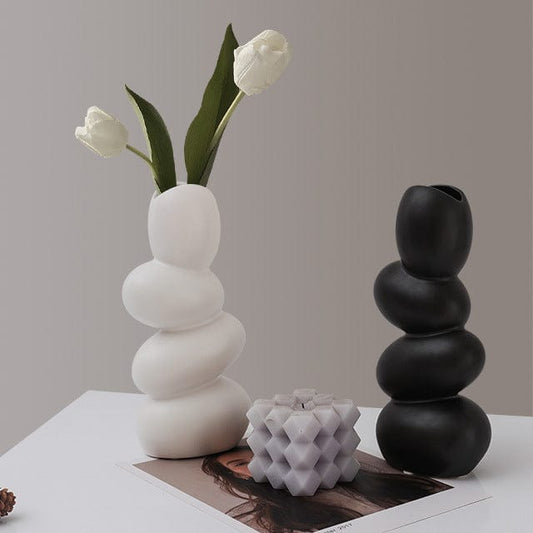 Vase en céramique – ambiance minimaliste