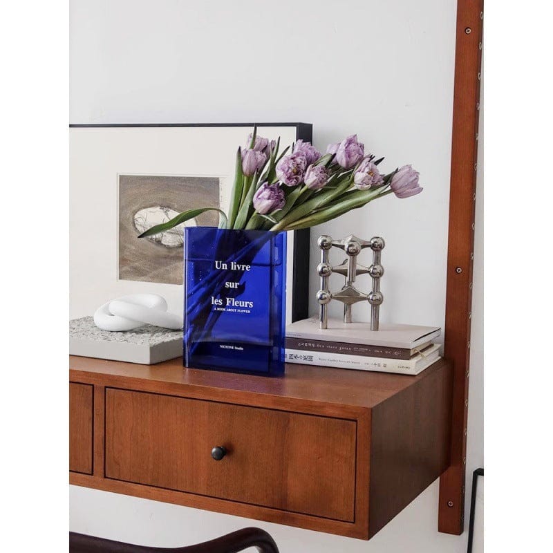 vase en verre haut – élégance moderne