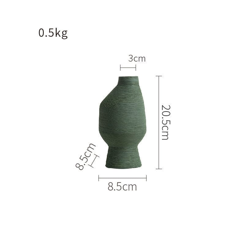 Vase pichet design pastel – Déco nordique élégante en céramique mate