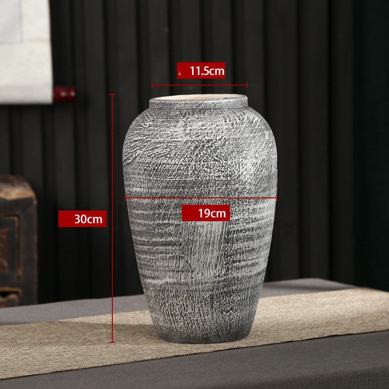 vase moderne rond – touche artistique