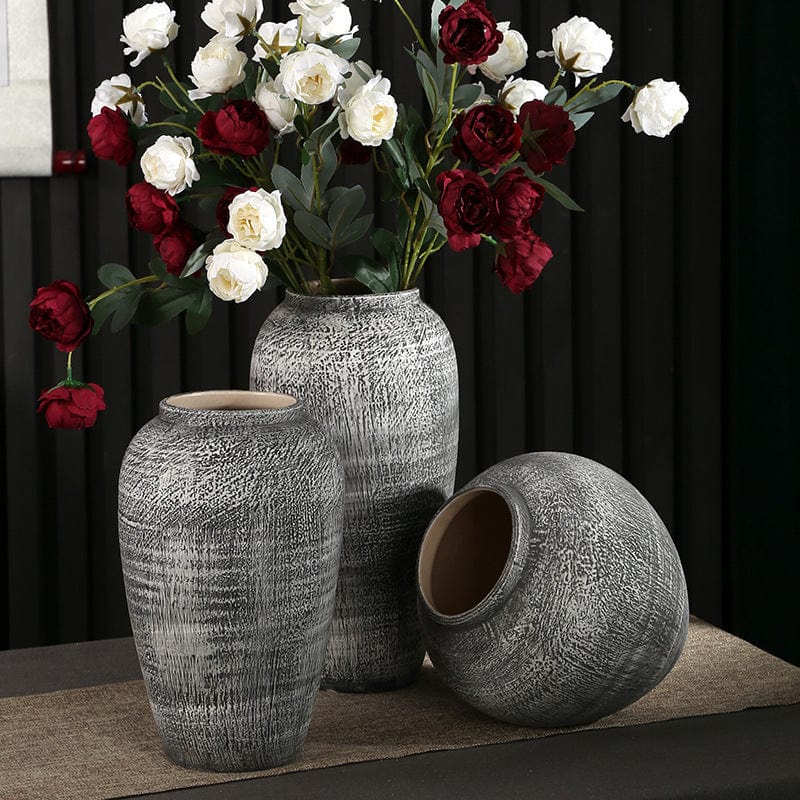 vase moderne rond – touche artistique