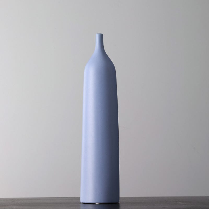 Vase Haut en Céramique - Élégance Raffinée"déteste"