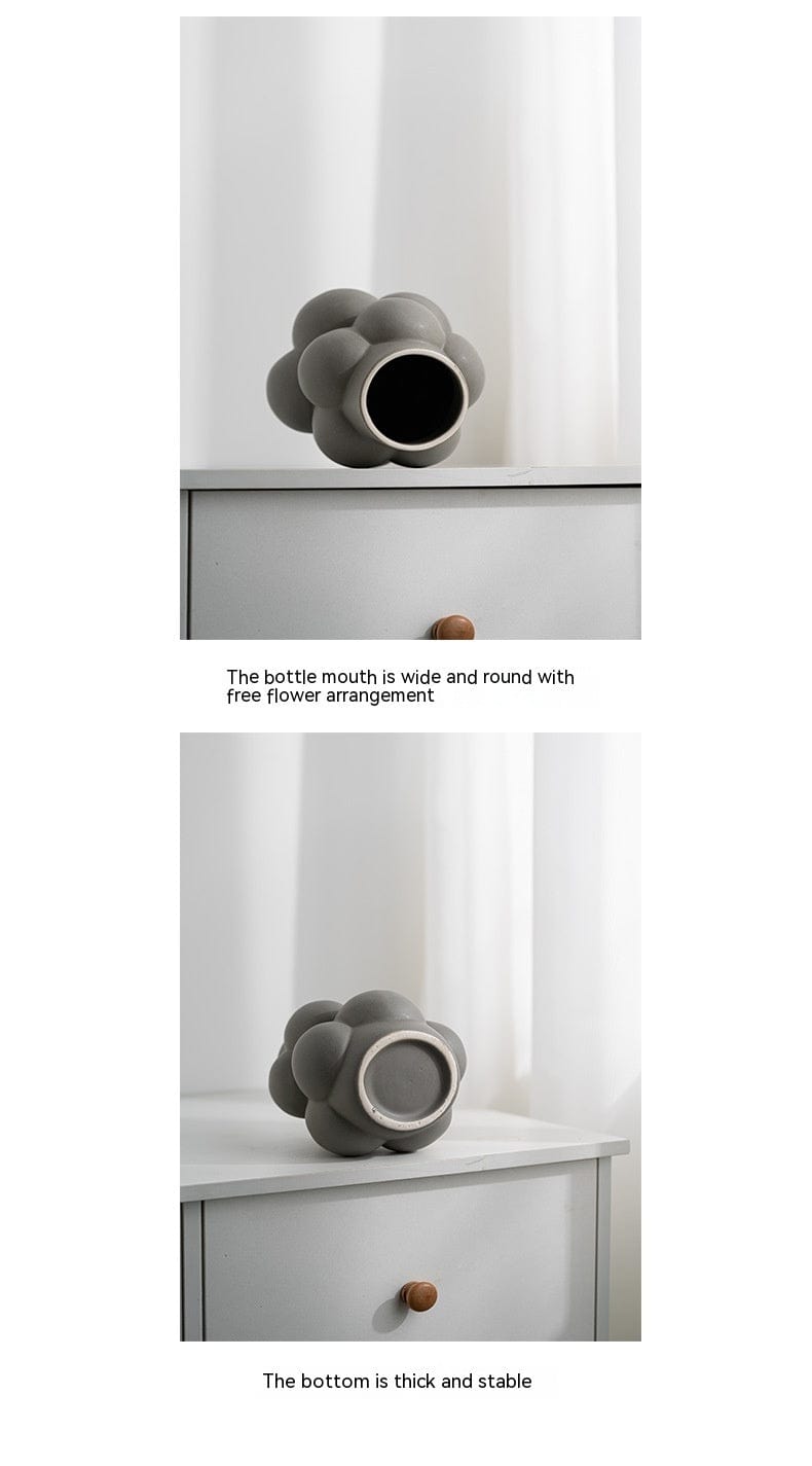 Vase céramique design bulles – Sculptural et audacieux pour un intérieur moderne