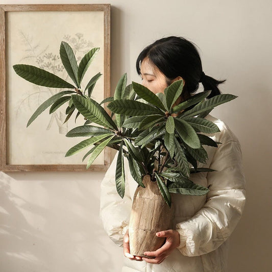 Vase en bois – charme vintage