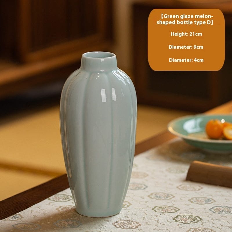 Vase en céramique style japonais – Délicatesse zen et pureté vintage