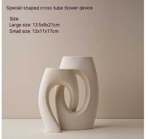 Vase pampa design  – style contemporain