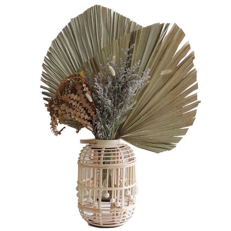 Vase pampa  – déco salon lumineux