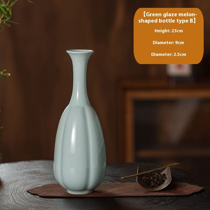 Vase en céramique style japonais – Délicatesse zen et pureté vintage