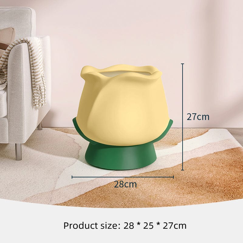 Vase fleur grand format – Cache-pot original pour déco florale unique